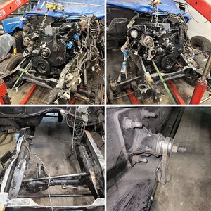 1986 Chevy crew cab Cummins swap