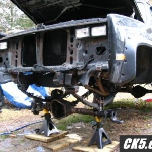 89 Blazer Painting up alittle