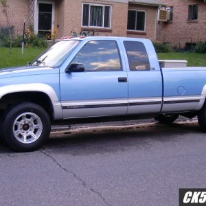 97 K2500HD w/H2 Wheels