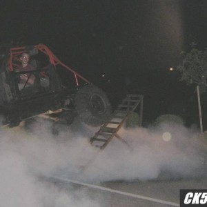 front wheel burn out