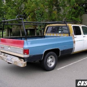 1974 crew cab pickup when I bought it