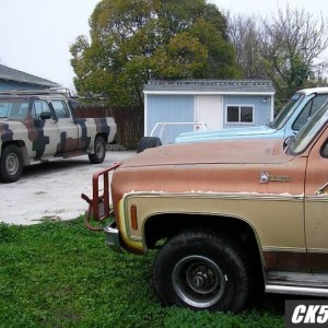 1974 crewcab, 1974 Blazer, 1977 Blazer Chalet