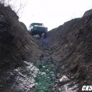 Heading to the creek