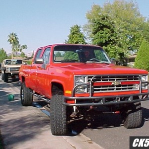 crew cab shortbed front bumoer