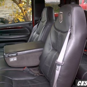 Leather interior