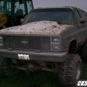 My blazer after some mud