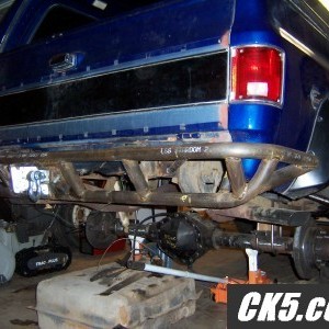 Rear bumper