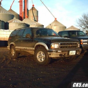 blazer muddin in Feb