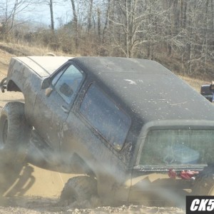 Slick exit hole trying out 39.5's for first time