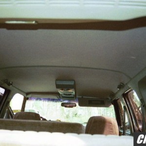 New headliner front