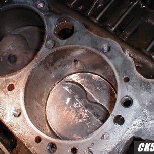 piston hole