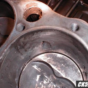 piston hole