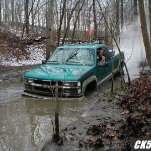 Badlands mud pit