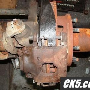front disc conversion