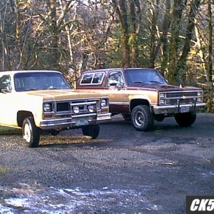 Both of my trucks