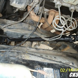 XJ shaft finally installed
