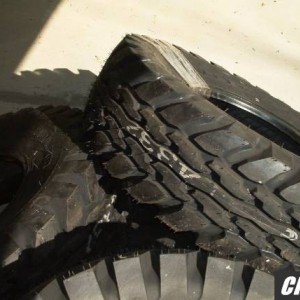 New Humvee tires