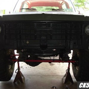 fromt of truck