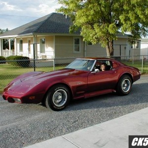 daughters 1975 corvette