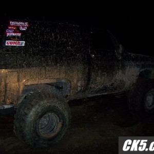 pulling sean out at the power lines