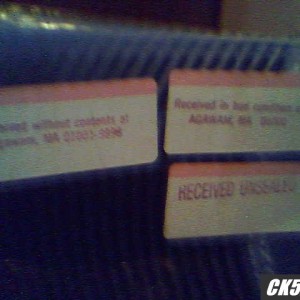 shifter box label
