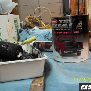 bondo bedliner