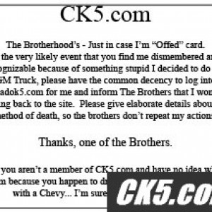 CK5Offed
