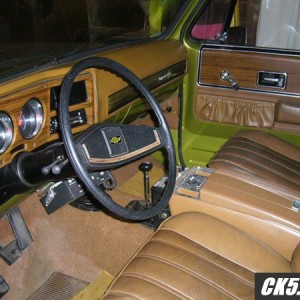 Front interior