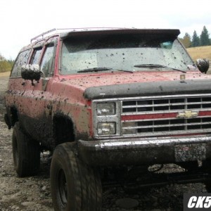 about a 1/2 hr of muddin