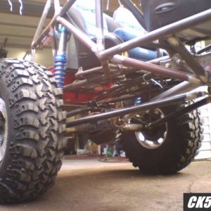 more suspension and shaved rear axle