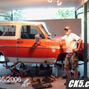 3/4 ton axle swap '06