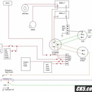 Dual Battery Wiring Diagram