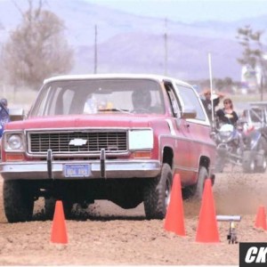 74 Blazer at the sand drags