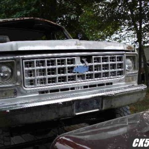 wrecked truck