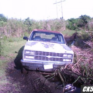 stuck