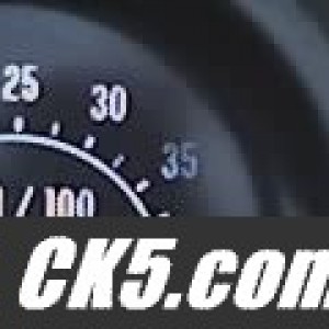 factory tach closeup