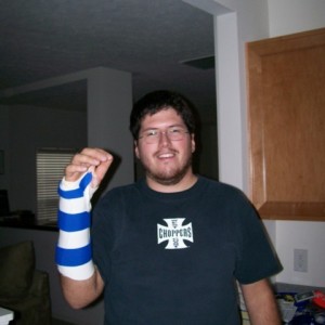 clamshell splint