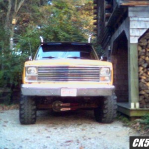 New Grill on blazer 2004