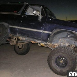 K5 flexed out