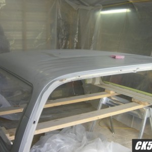Sanded, Preped , primed and wet sanded