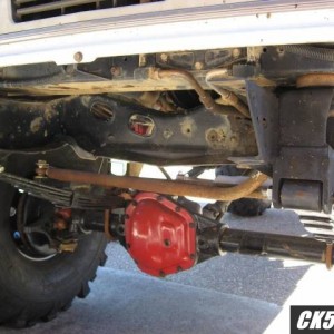 Front 52's and high clearance cross over