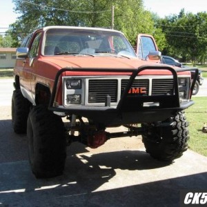 Front bumper back on