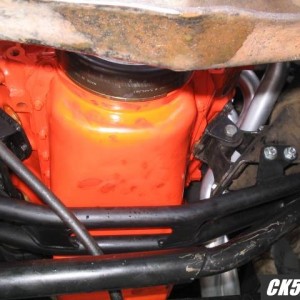 Oil pan clearance w/ big block