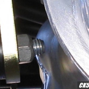 Driver side Clearance @ Lower shackle