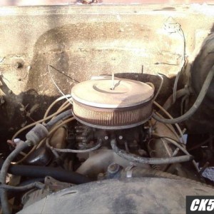 the 305 w/ corvette heads, edelbrock intake & carb, and hei ignition