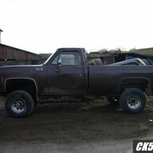 side shot up at the farm