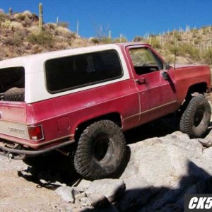Woodpecker Mine on the new 37\'s!