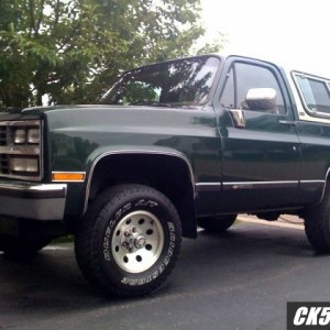 89 Green K Blazer