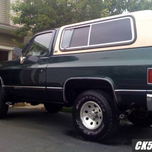89 Green K Blazer