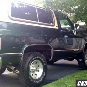 89 Green K Blazer